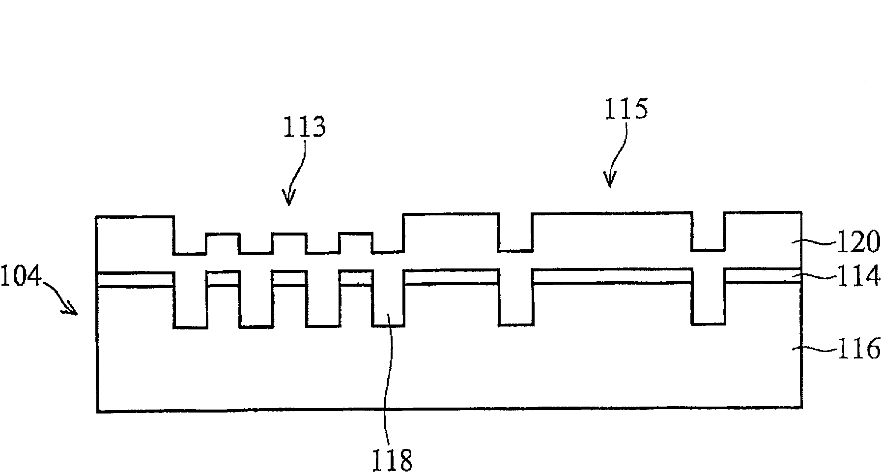 Method for planarizing semiconductor structures