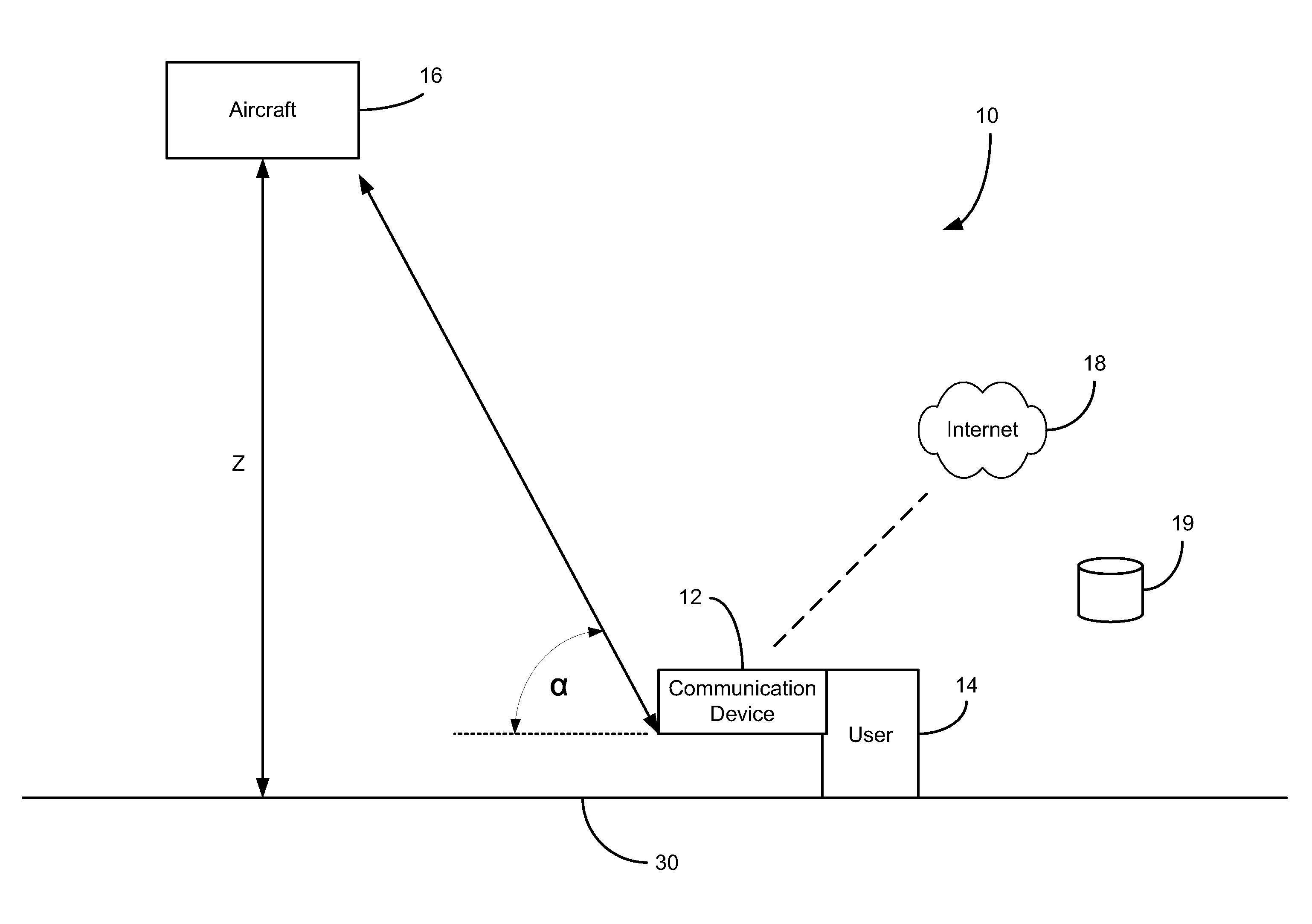 System, method, and apparatus for obtaining information of a visually acquired aircraft in flight