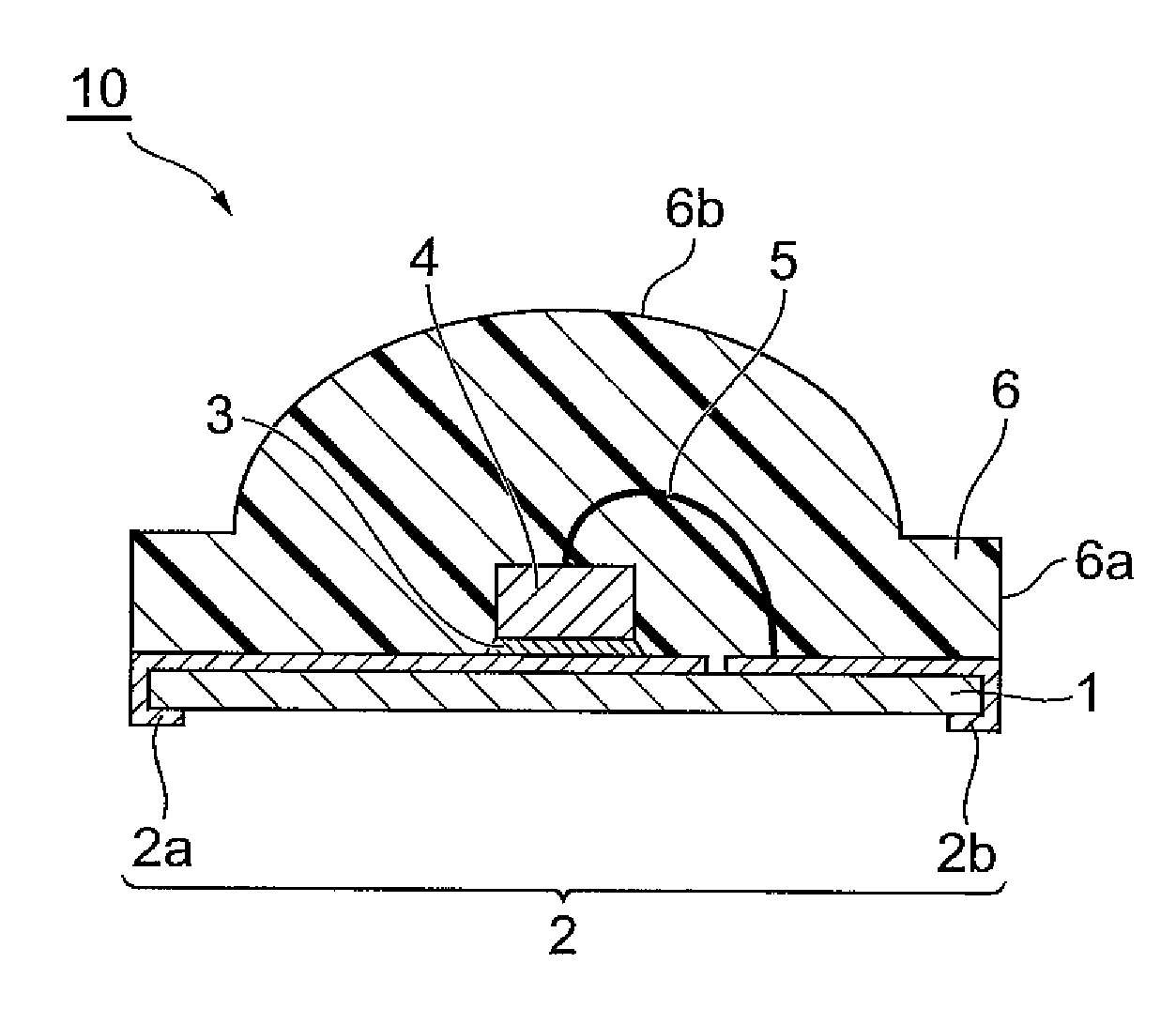 Curable resin composition, LED package, and method for production of the LED package, and optical semiconductor