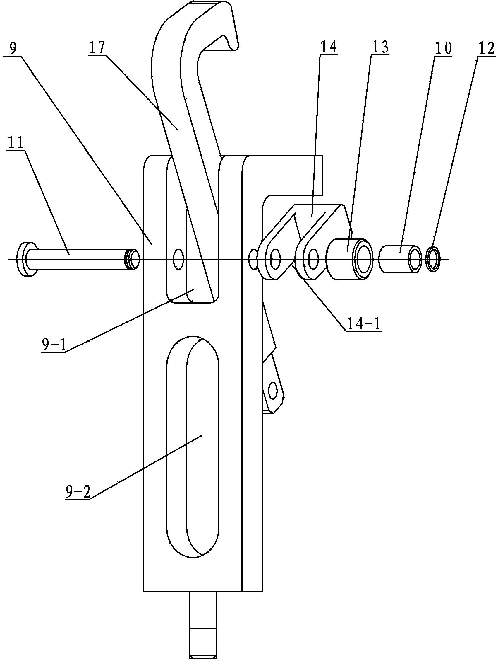 Small-size spacecraft butt-joint mechanism