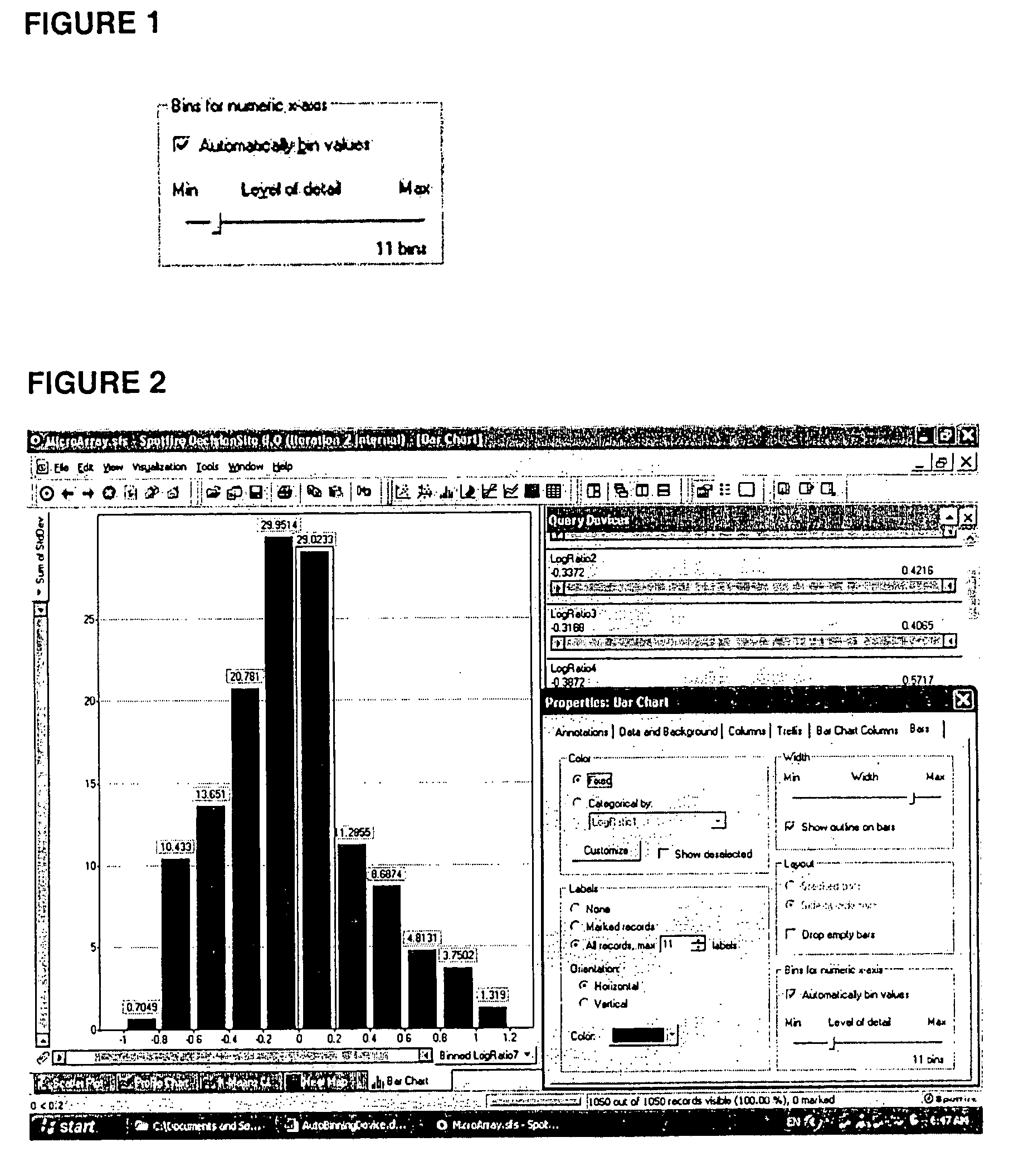 Binning system for data analysis