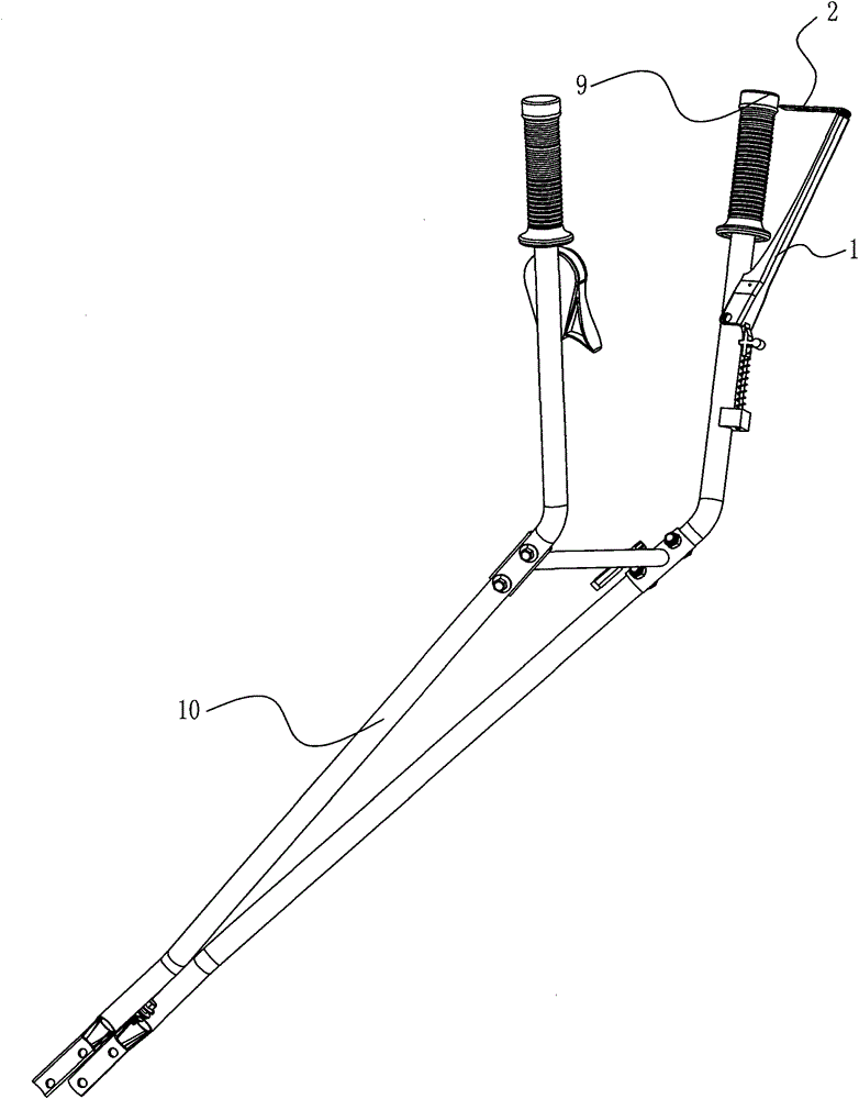 Wide-width horizontal micro-tiller with guide wheel for blade guard and channeling type plow to eliminate missing tillage