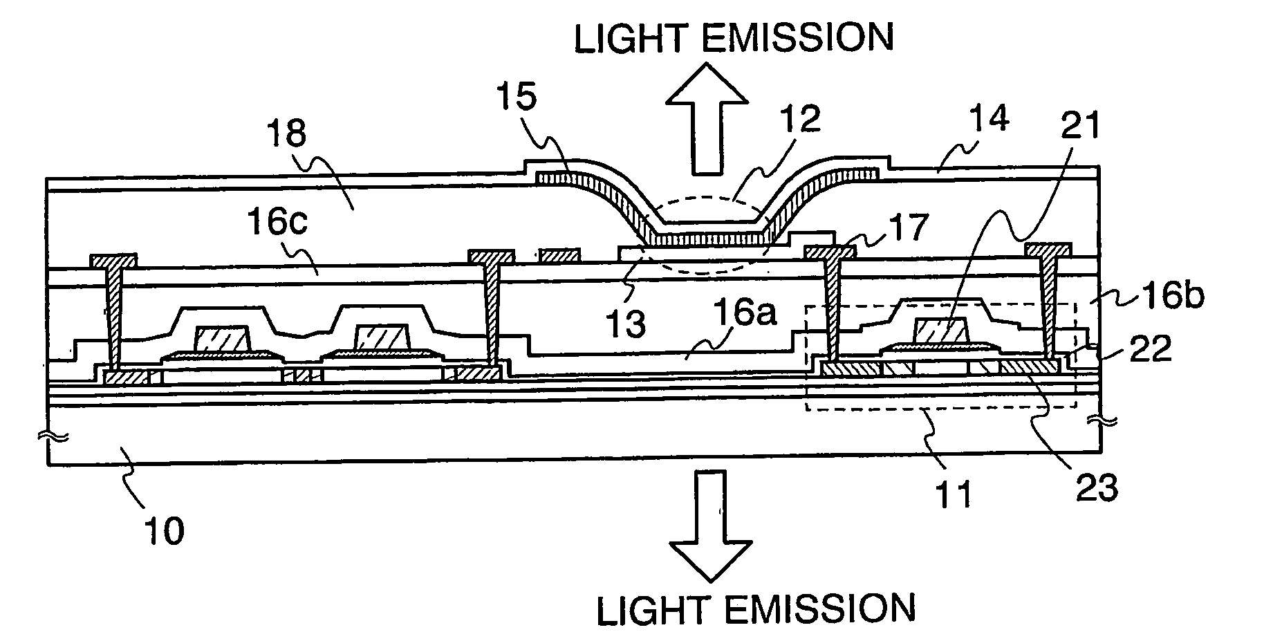 Light emitting element and electronic device using the same