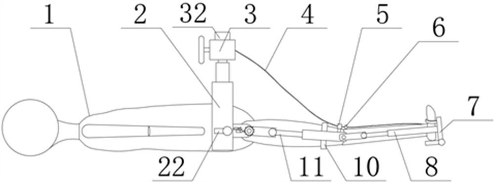 Leg positioning mechanism for orthopedist and use method of leg positioning mechanism