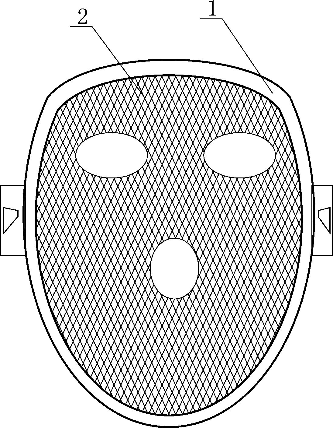 Steam-generating freeze-dried mask