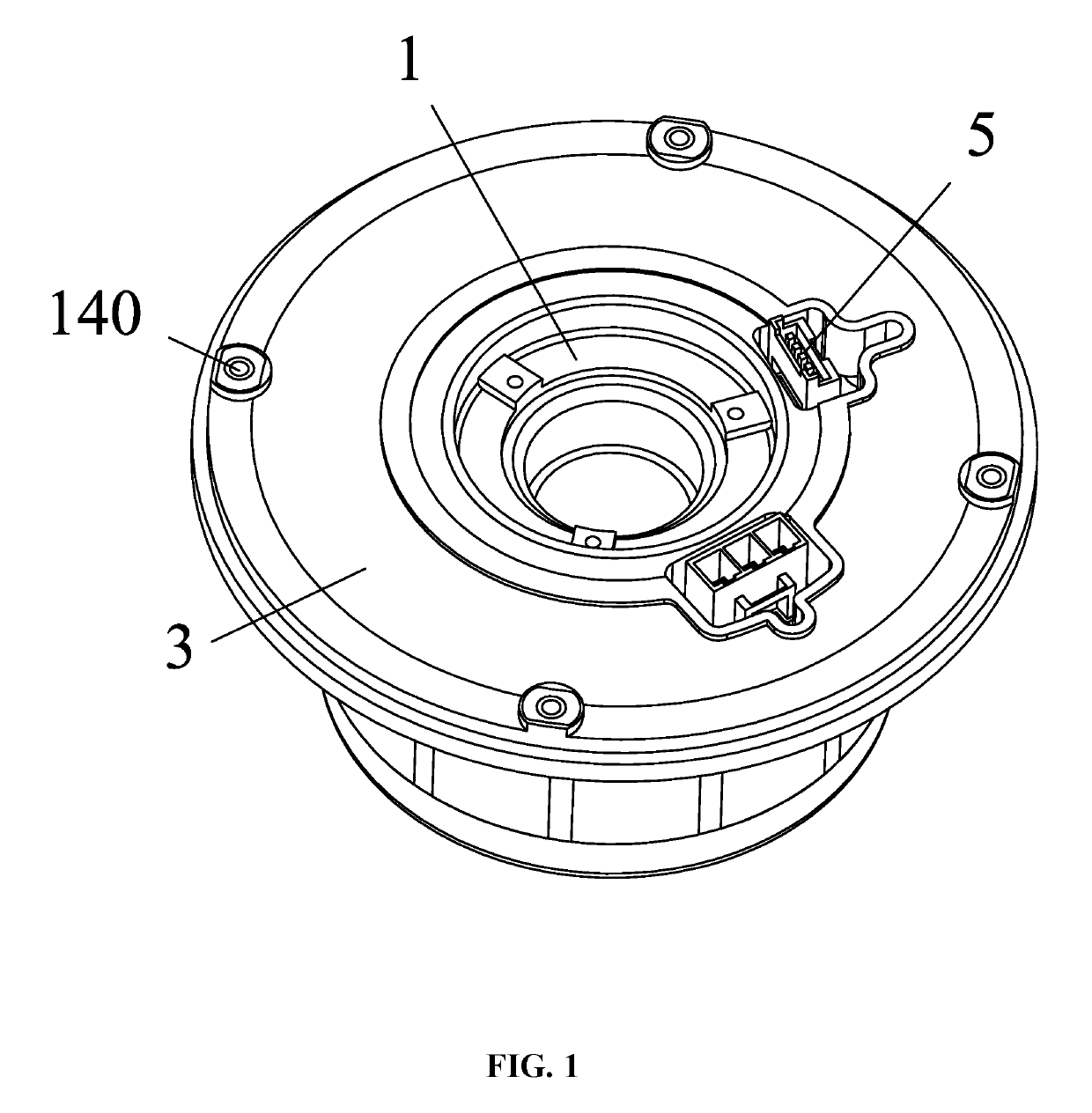 Plastic-packaged stator and external rotor motor comprising the same