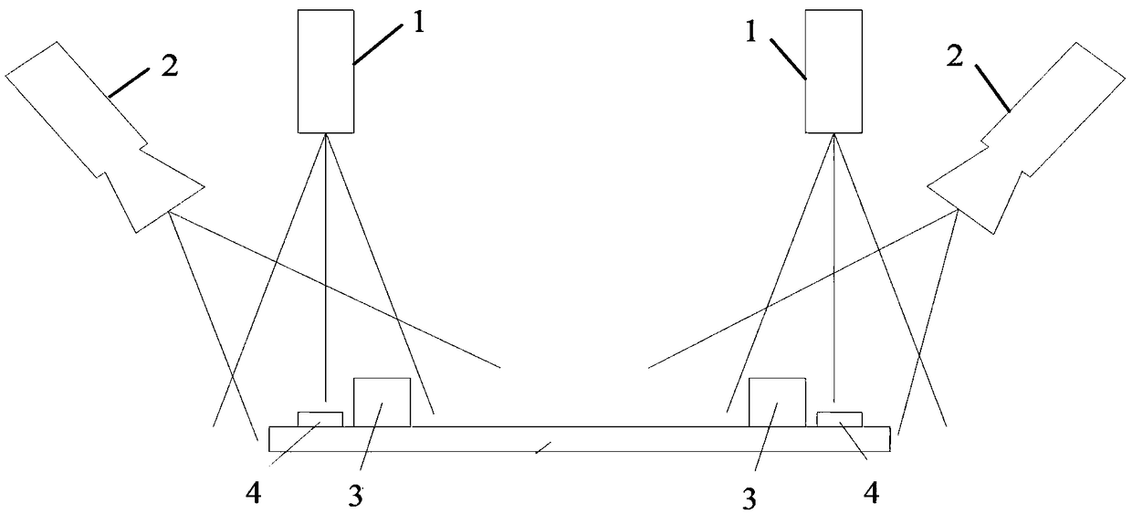 Detection method for looseness of track fastener nut based on height comparison