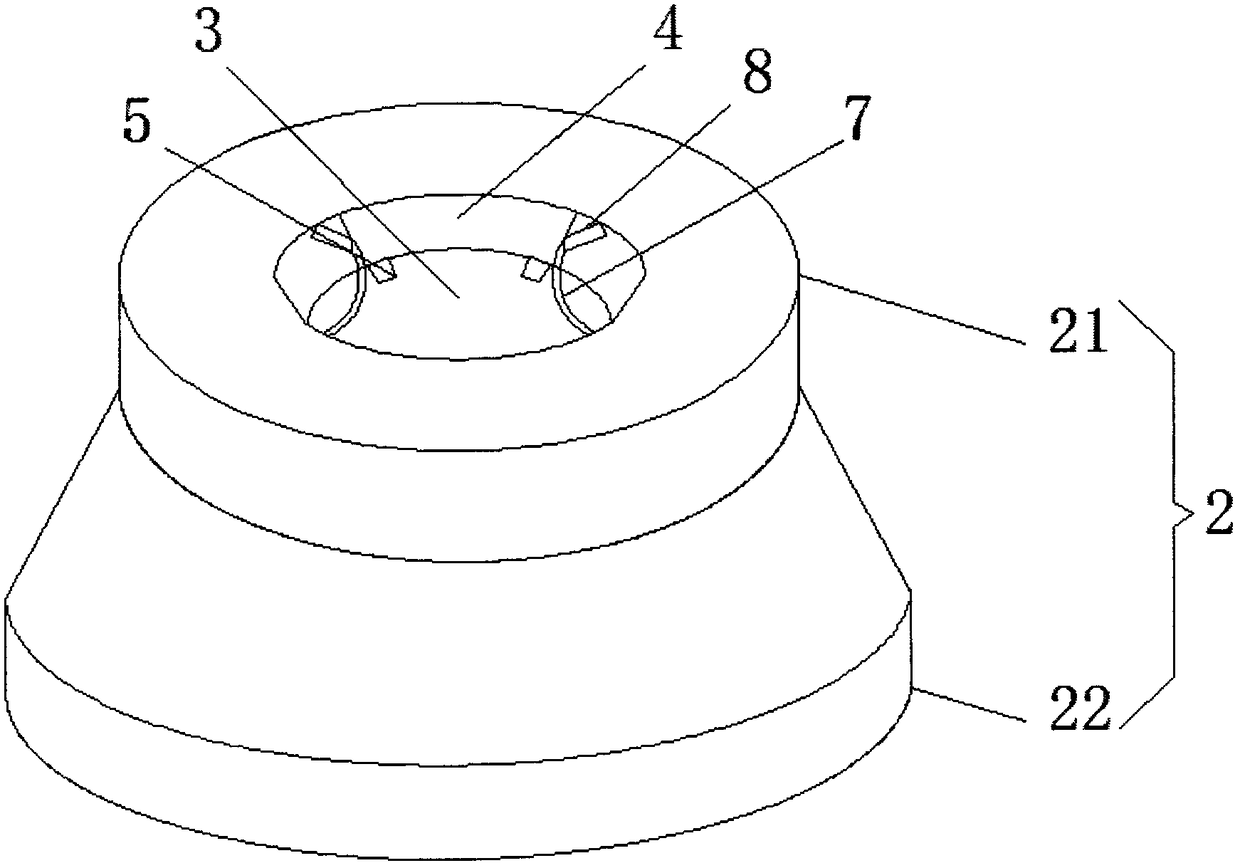 A kind of airbag for swamp pond