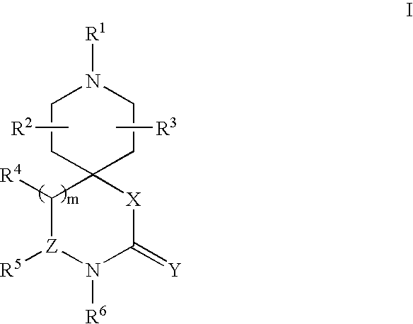 Spiroazacyclic compounds as monoamine receptor modulators
