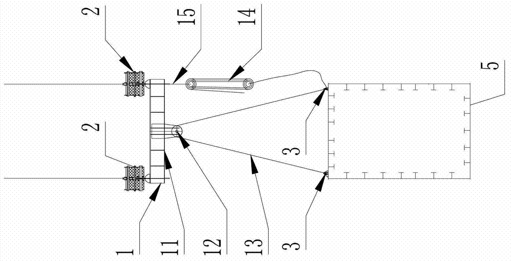 Lifting construction method for arch rib segments of steel box handle-basket arch bridge