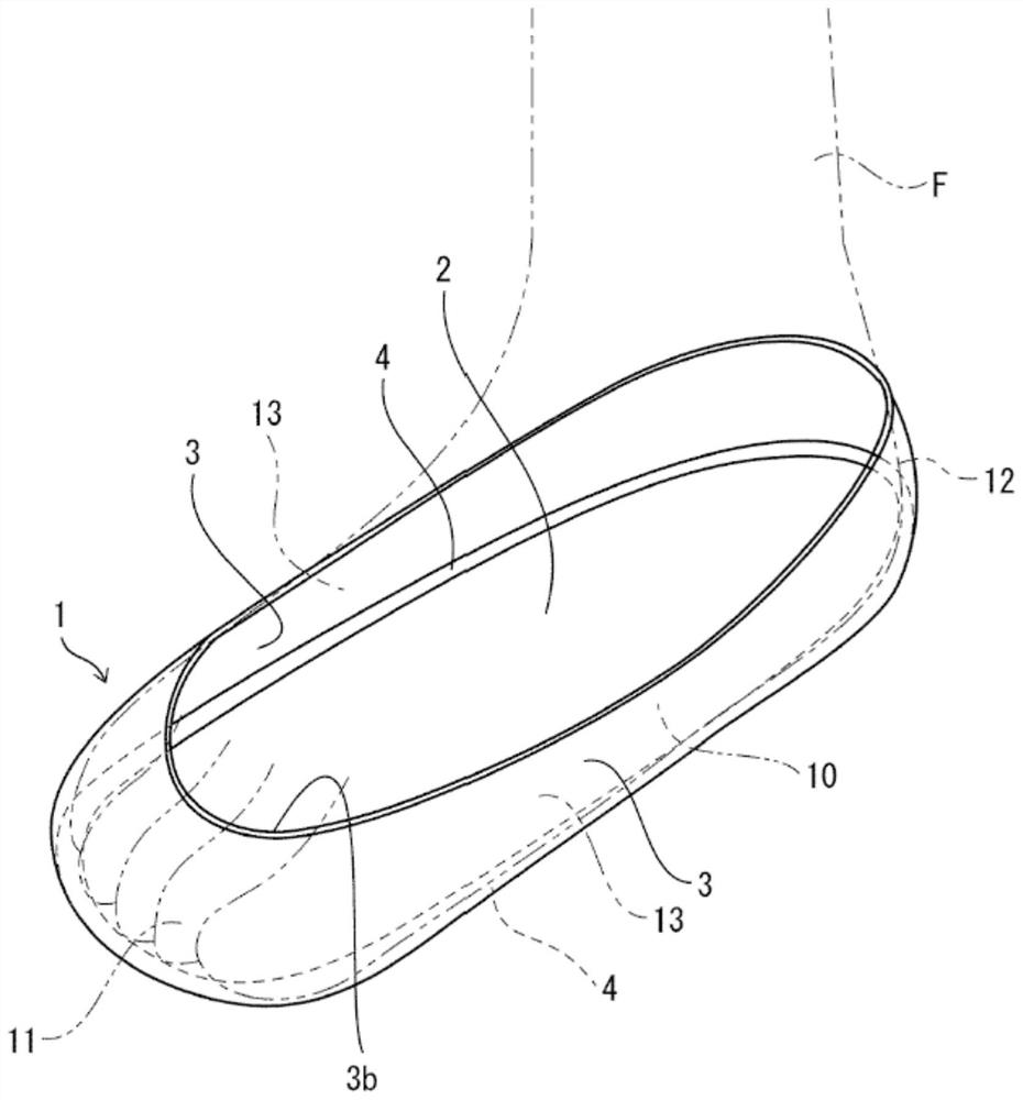 Foot cover and method for manufacturing foot cover