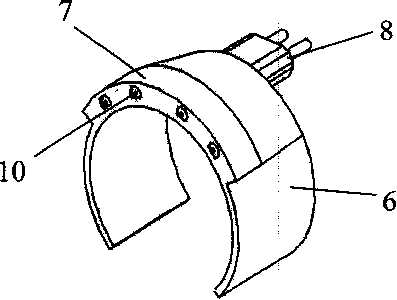 Sweep-up pipe with lighting device