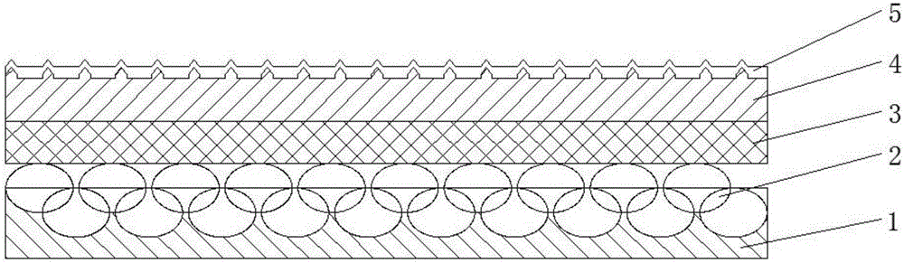 Artificial leather for leather carving and manufacturing method thereof