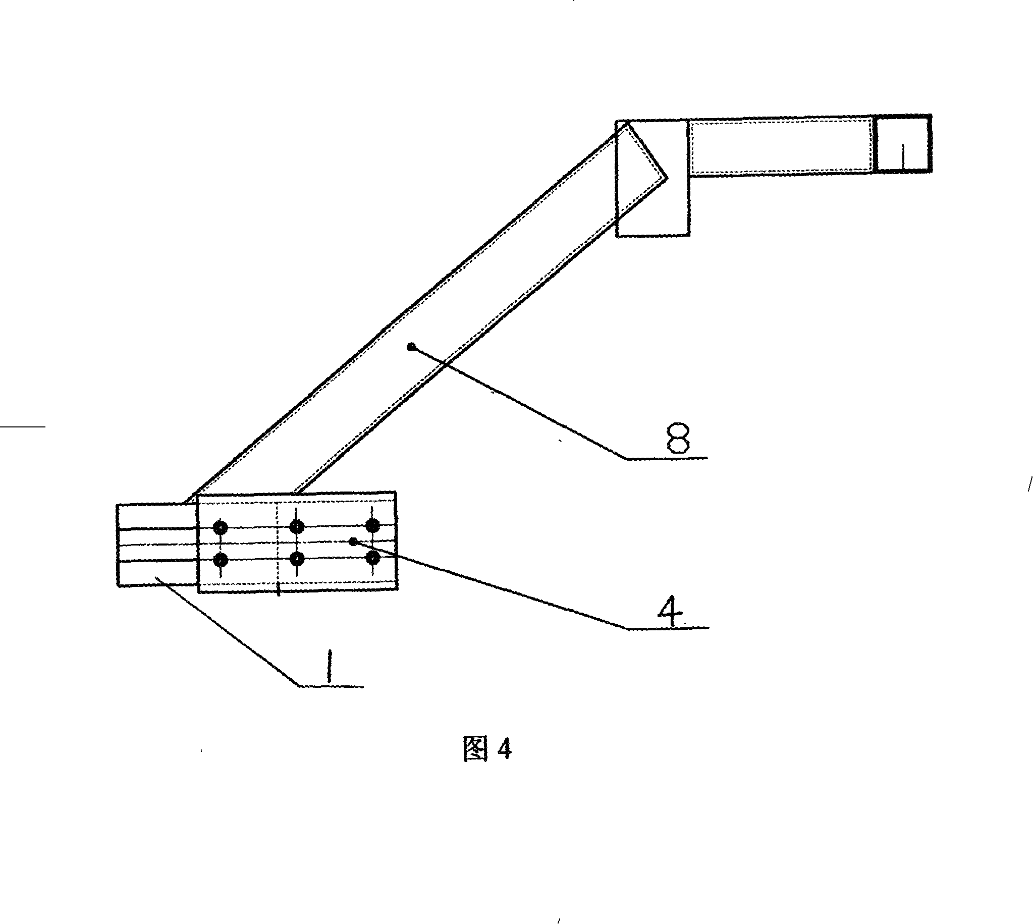 Holding tool shared quick changing support of the vehicle final assembly conveying system