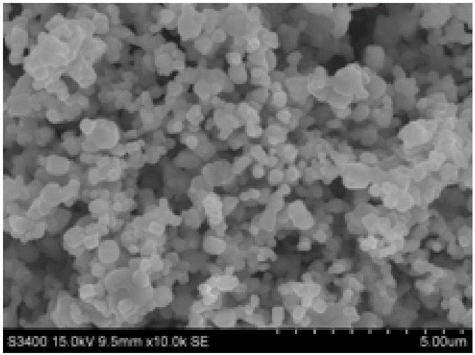 Preparation method of zirconium diboride powder