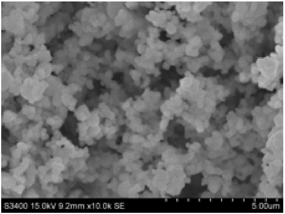 Preparation method of zirconium diboride powder