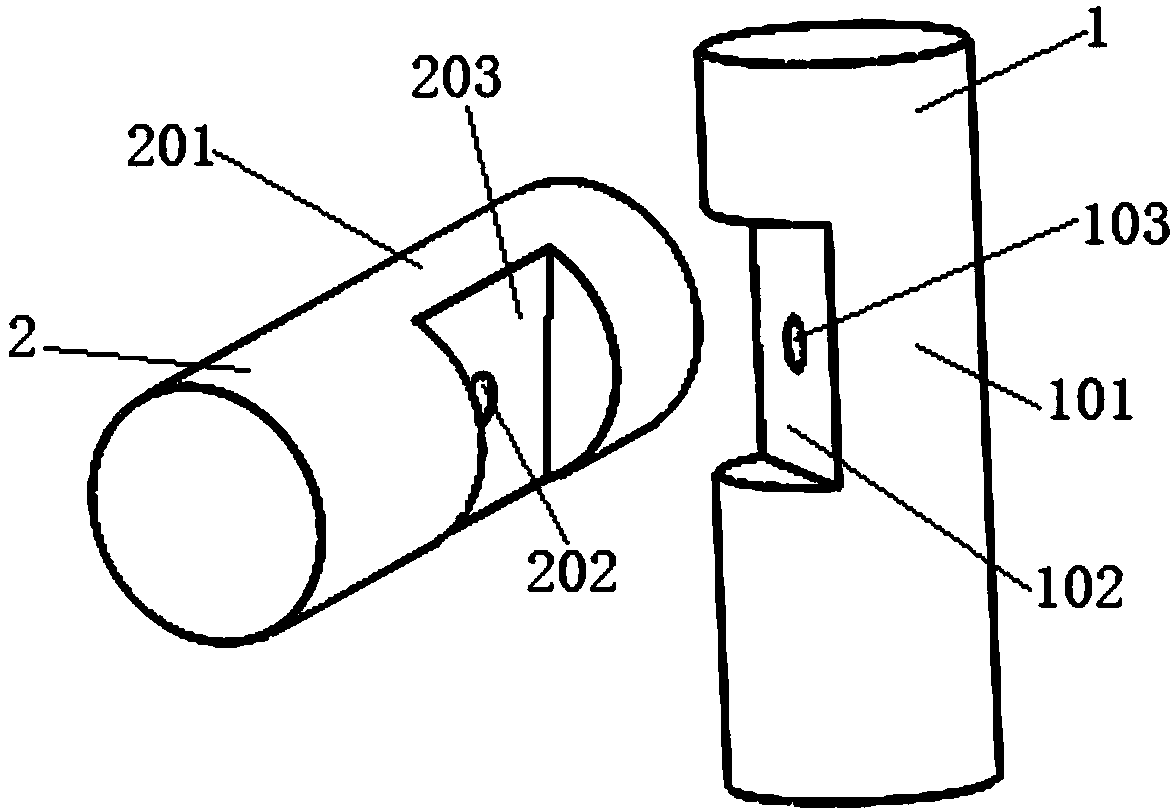 Scaffold device and scaffold fixing method