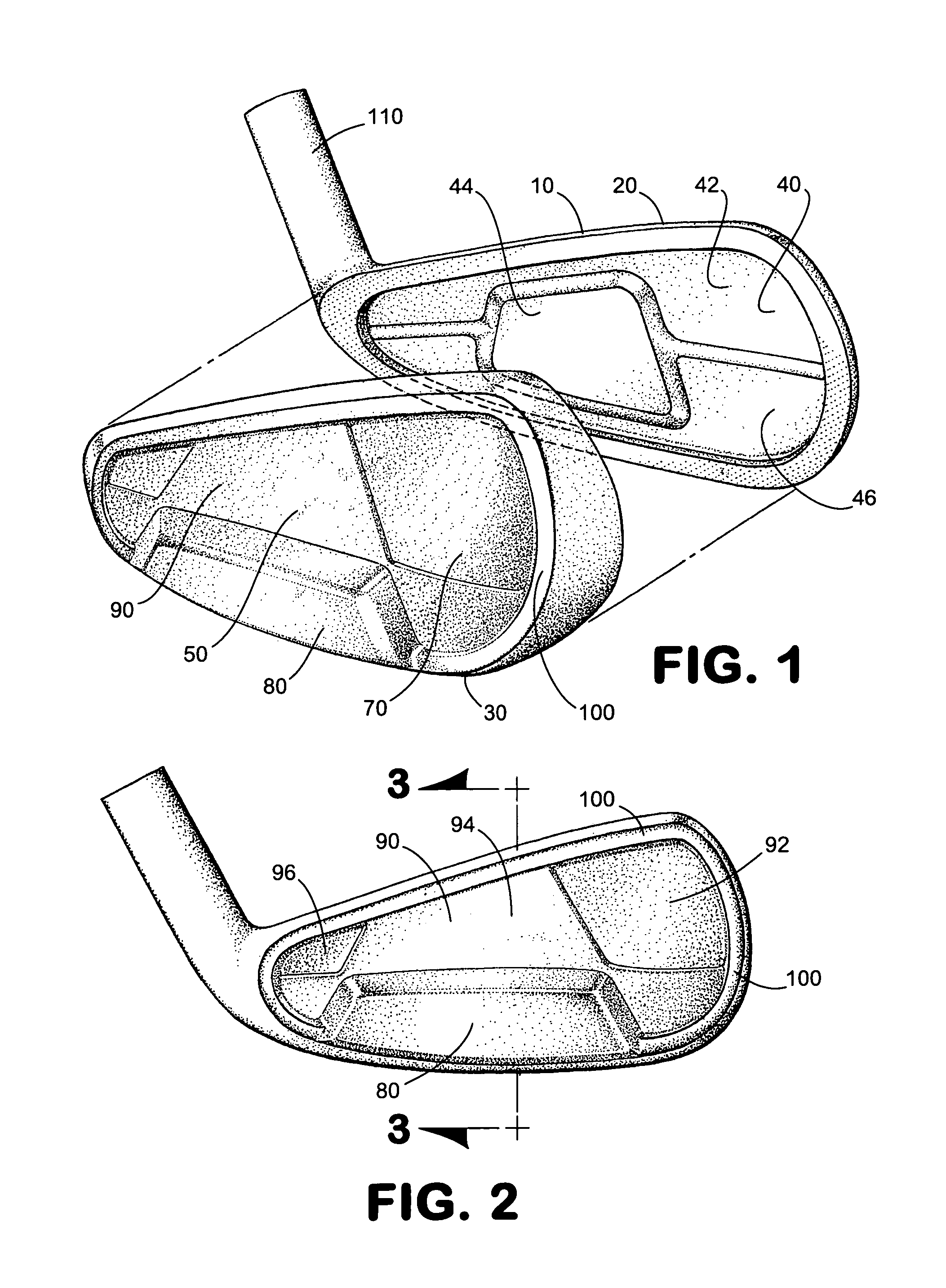 Utility iron golf club with weighting element