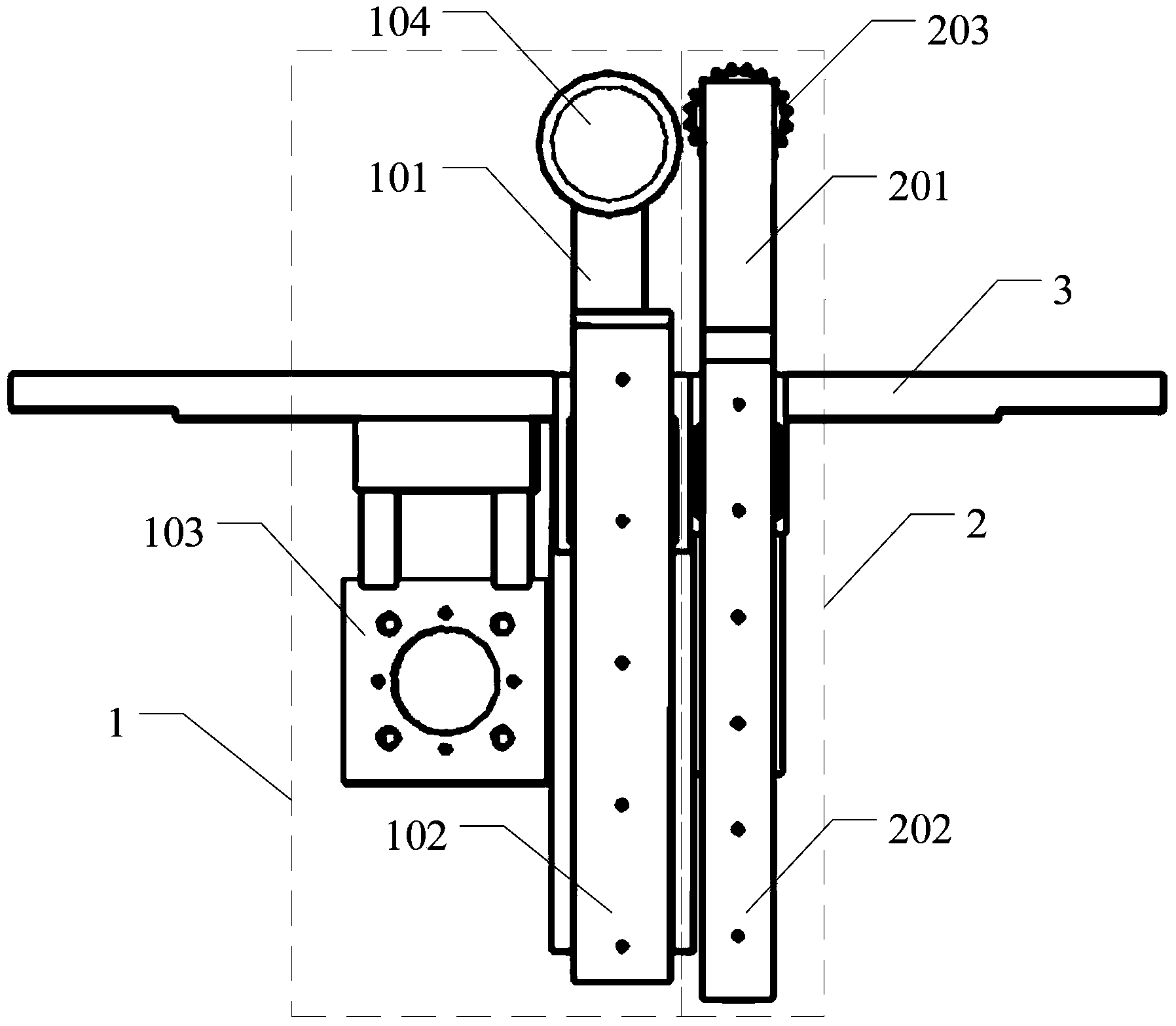 Automatic pressing system for components of tire forming machine