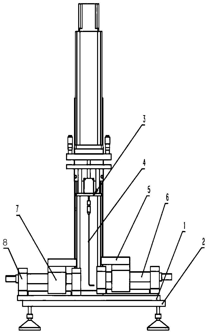 Regulating device for preparing high-resolution alpha radiation source by magnetohydrodynamic electrodeposition