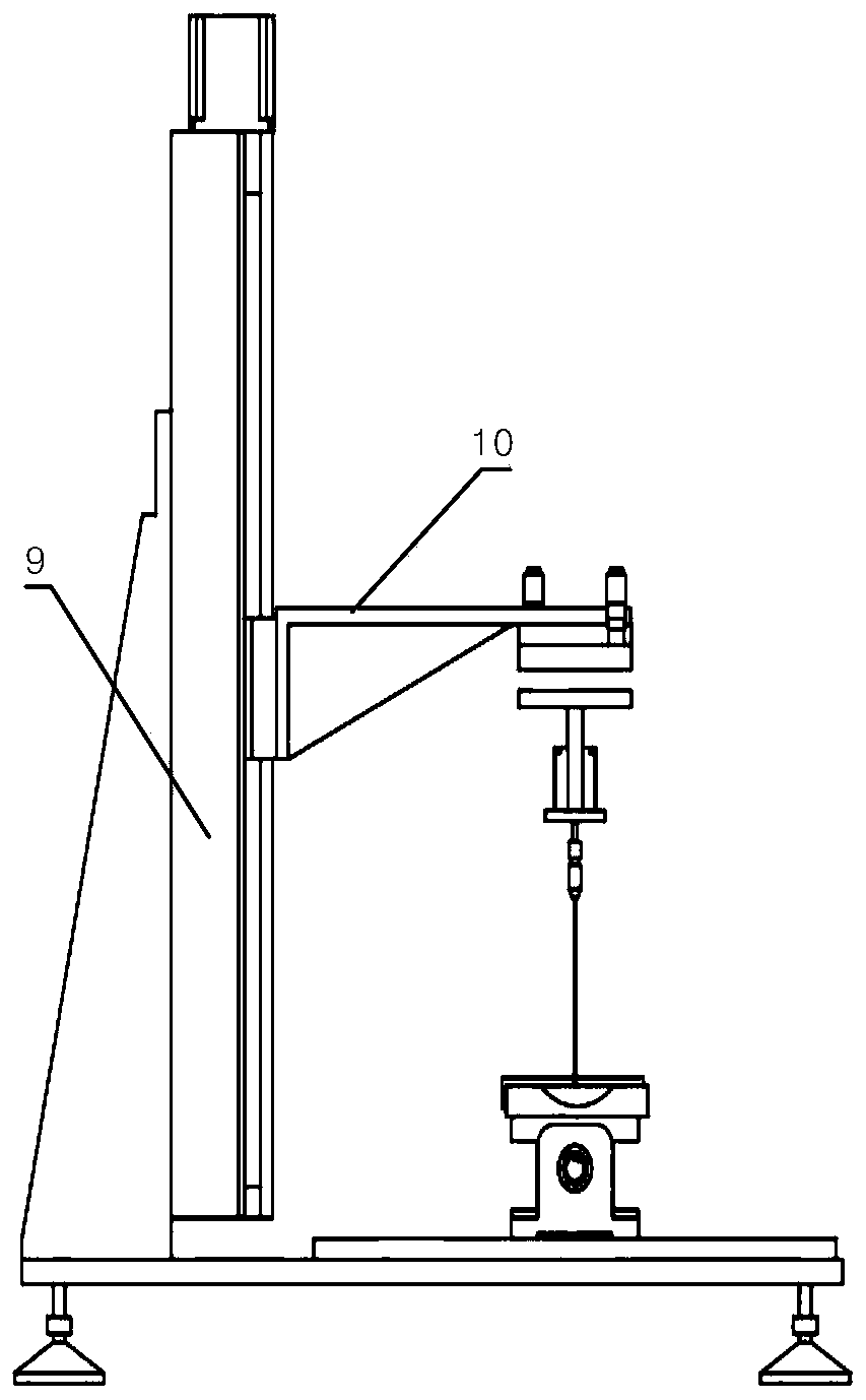 Regulating device for preparing high-resolution alpha radiation source by magnetohydrodynamic electrodeposition