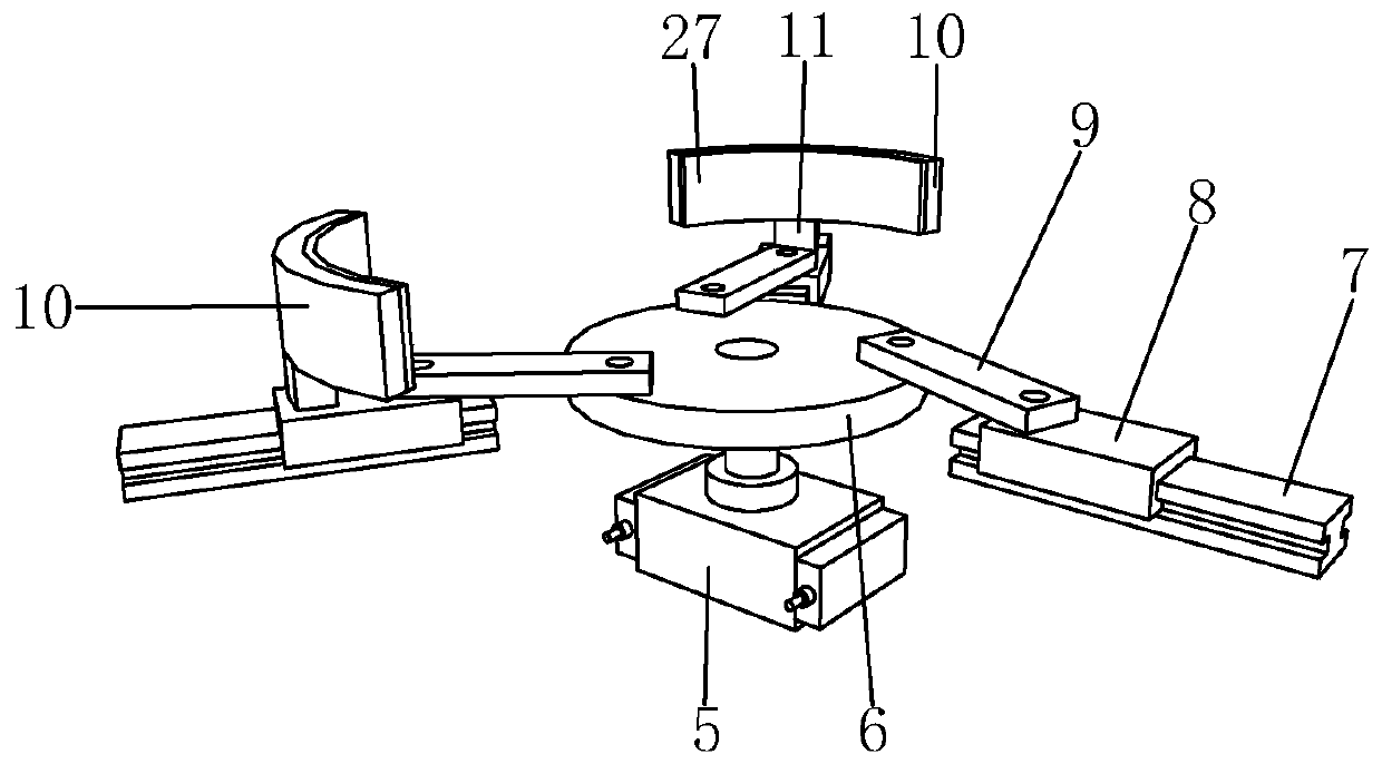 Operation table for cutting hardware pipe fitting