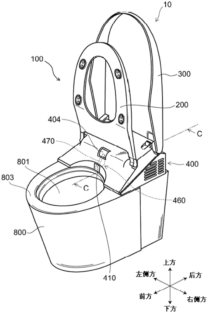 Sanitary cleaning device