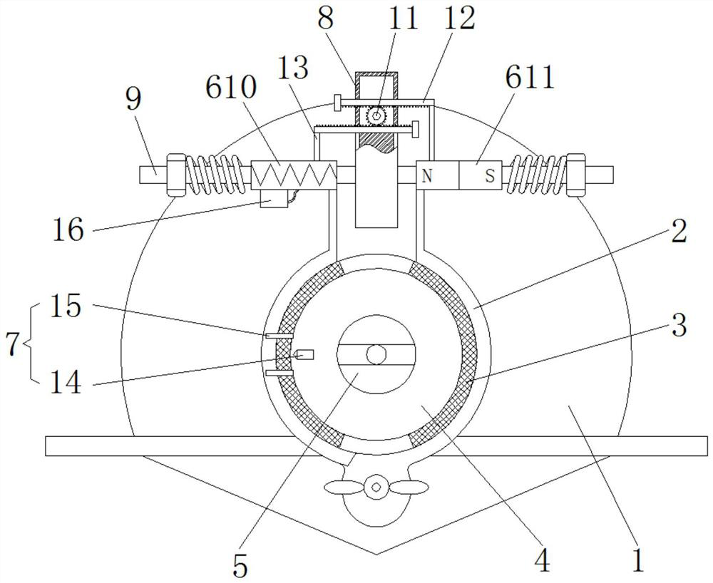 Friction coupling for turnout switch machine