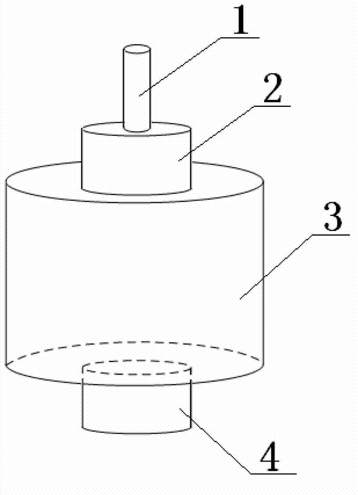 Asphalt mixture static modulus testing method