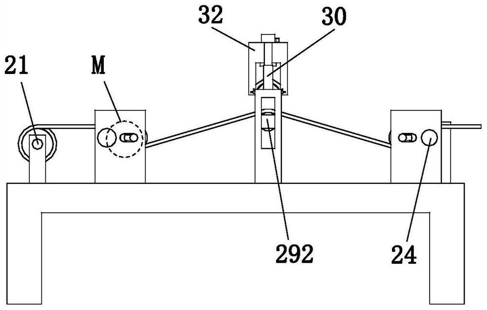 A filter cloth production and cutting equipment