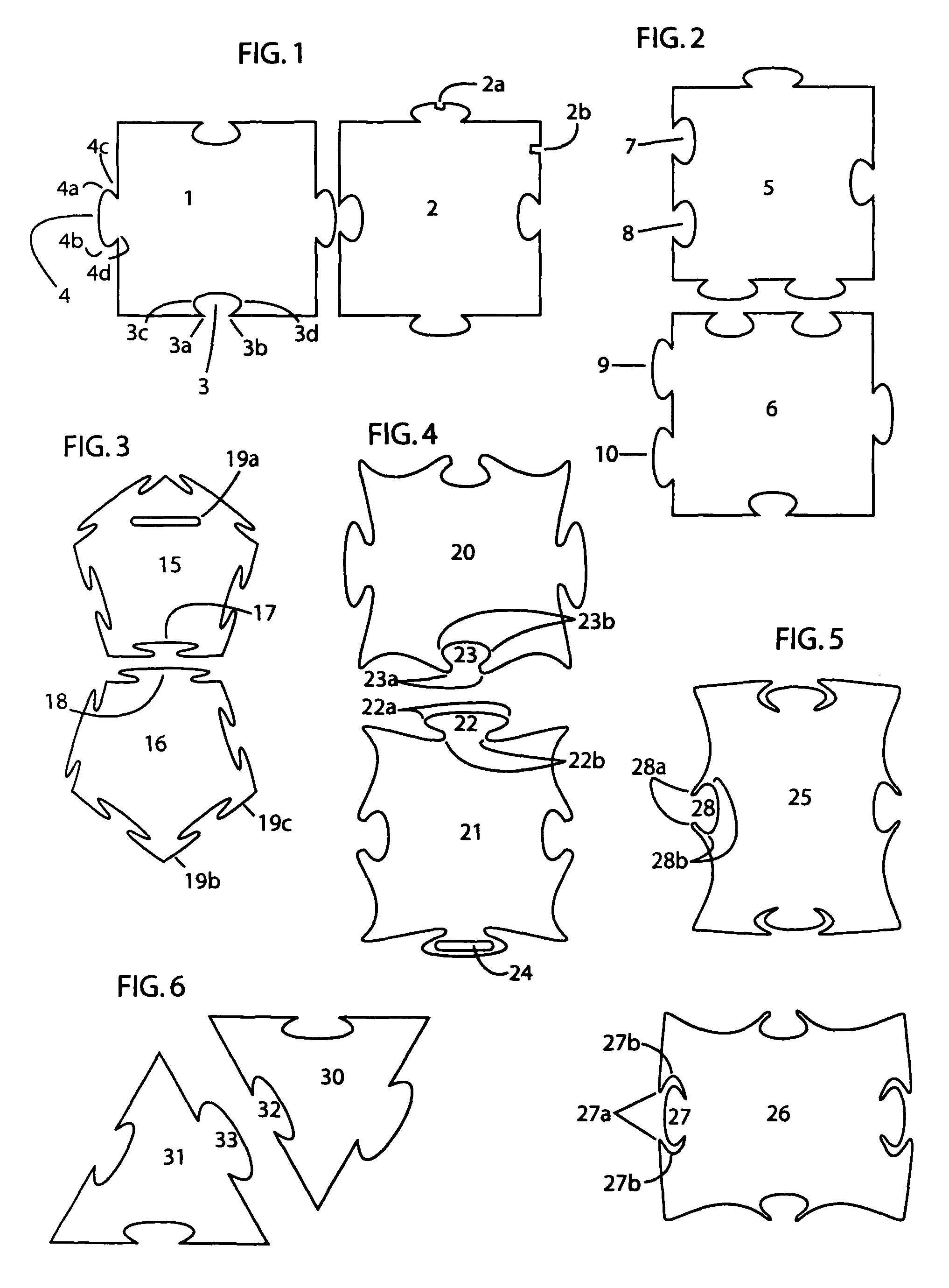 Universal disc-shaped connectors