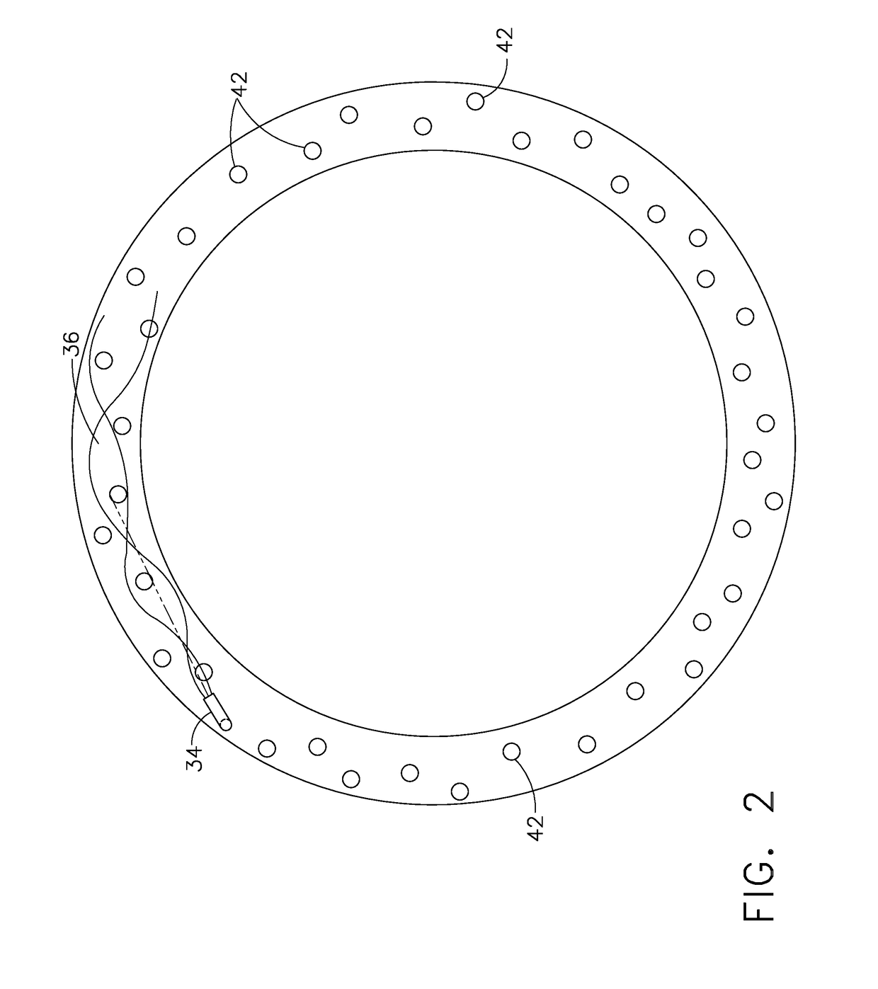 Dimpled Naccelle Inner Surface for Heat Transfer Improvement