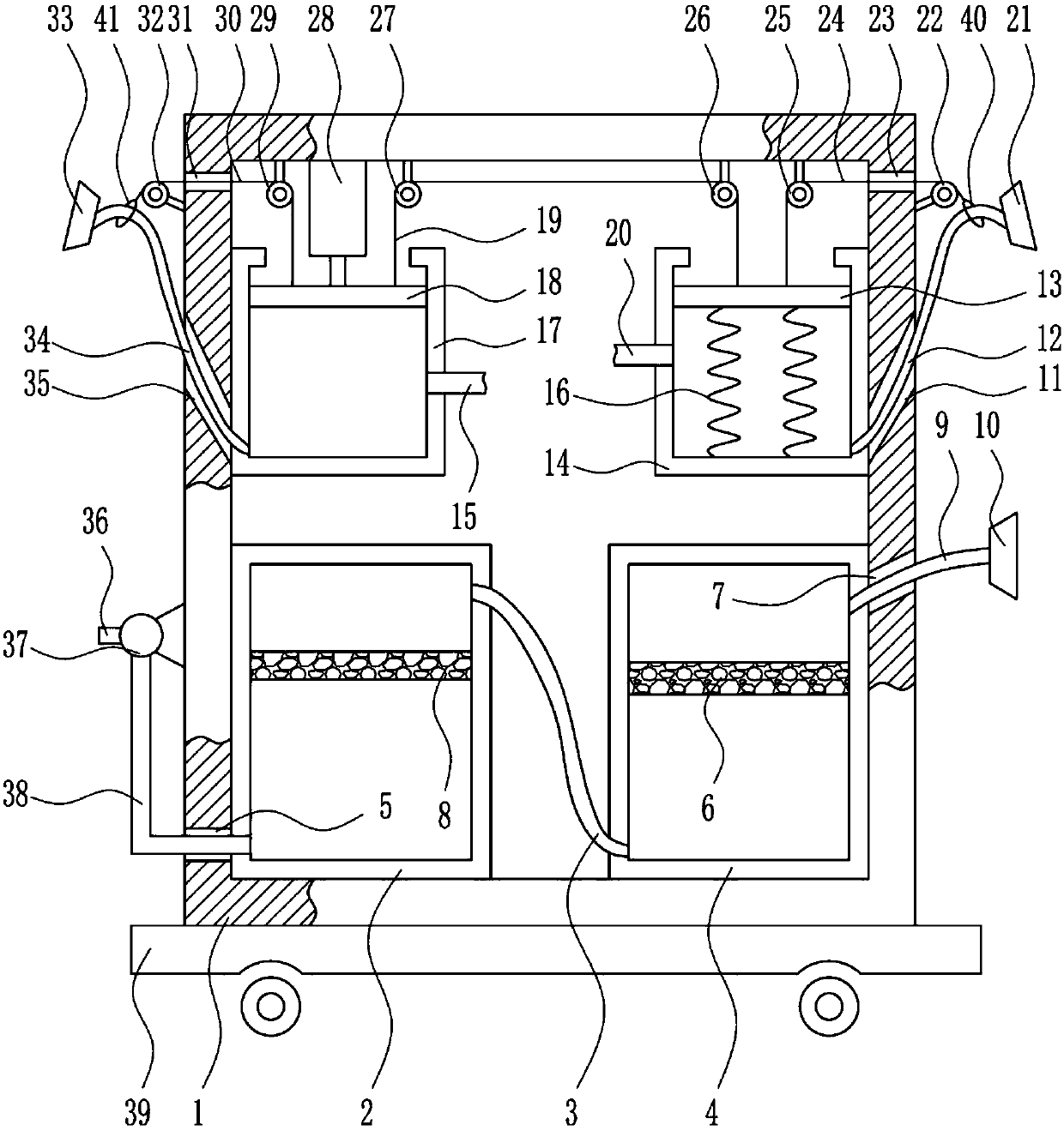 Multi-mode intelligent dust removing system