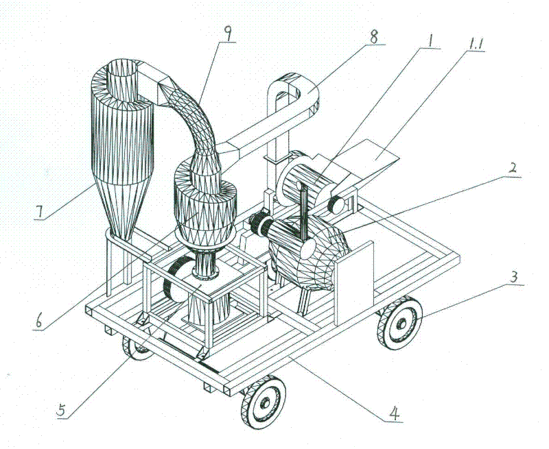 Movable straw solidification device