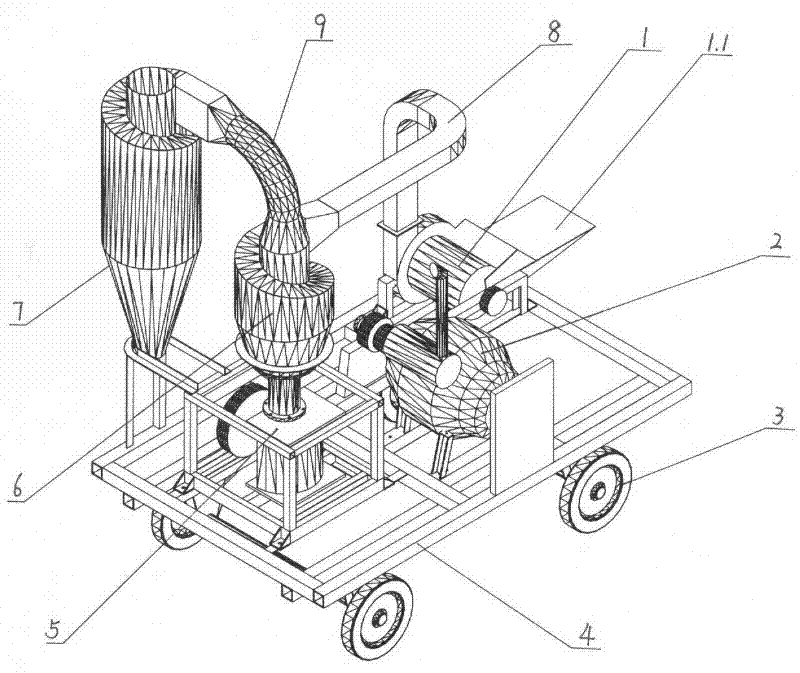Movable straw solidification device