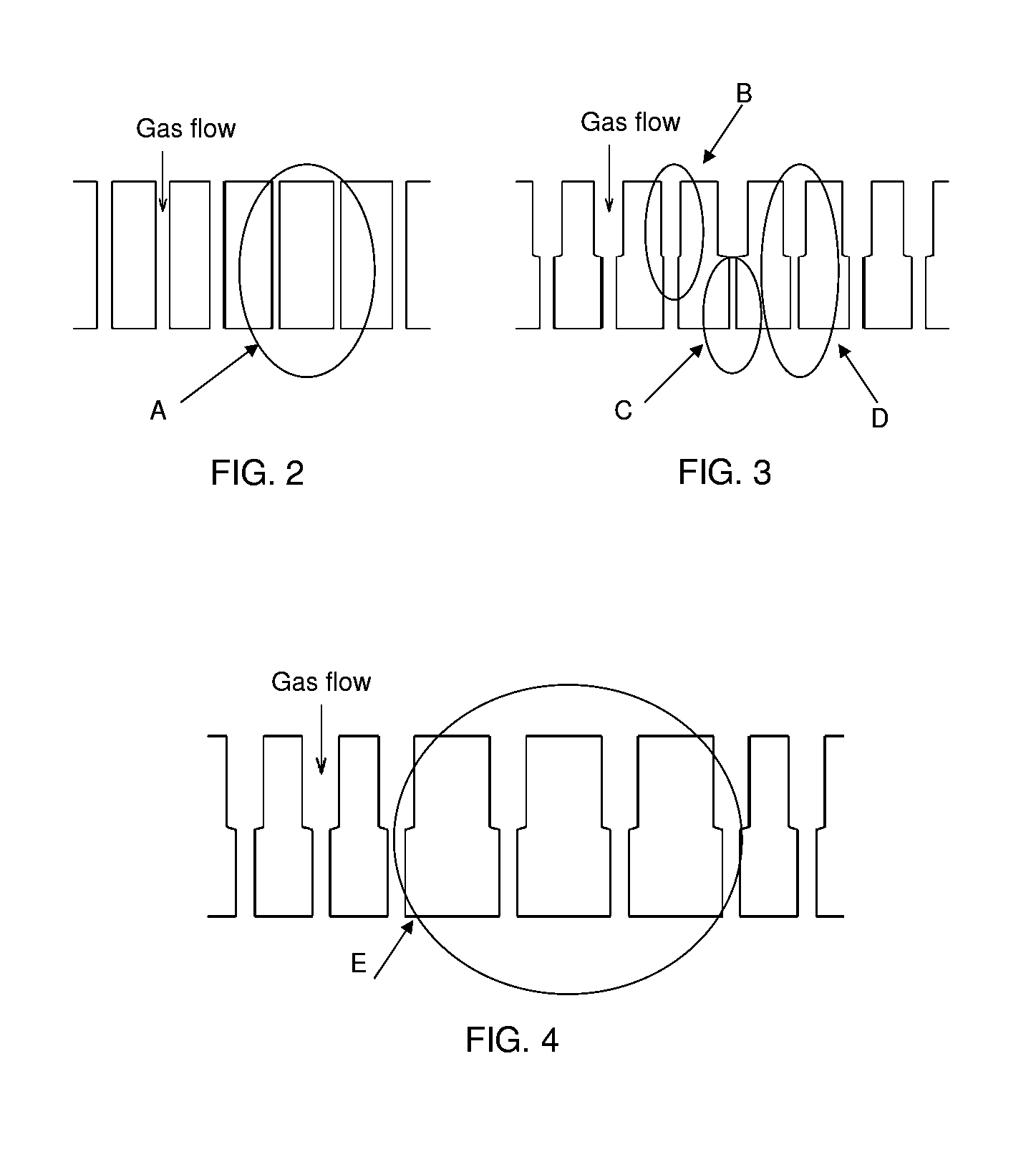Shower Plate Having Different Aperture Dimensions and/or Distributions