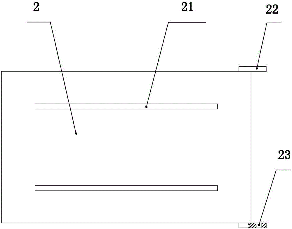 Loose leaves curing stacking and accumulating device and loose leaves curing process