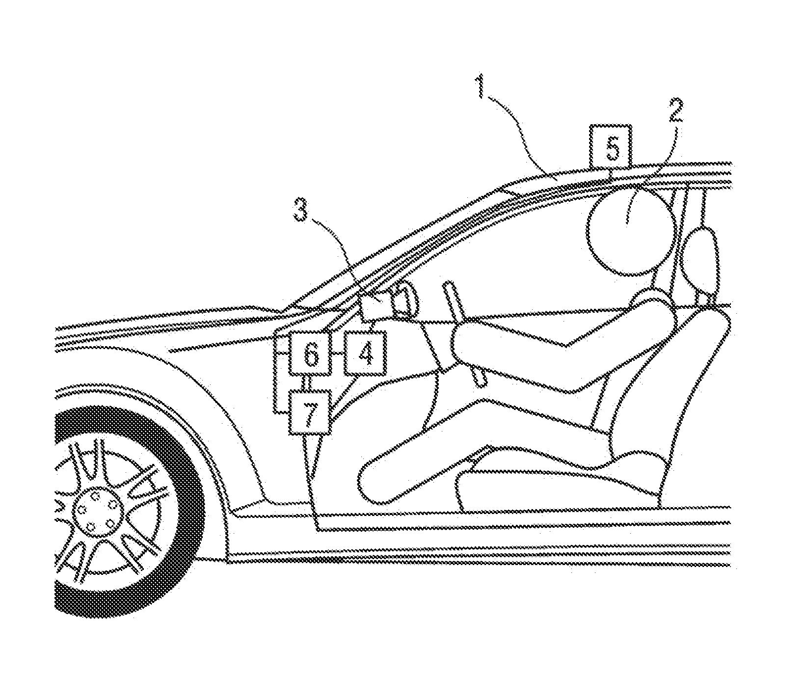 Method and Device to Monitor at Least One Vehicle Passenger and Method to Control at Least One Assistance Device