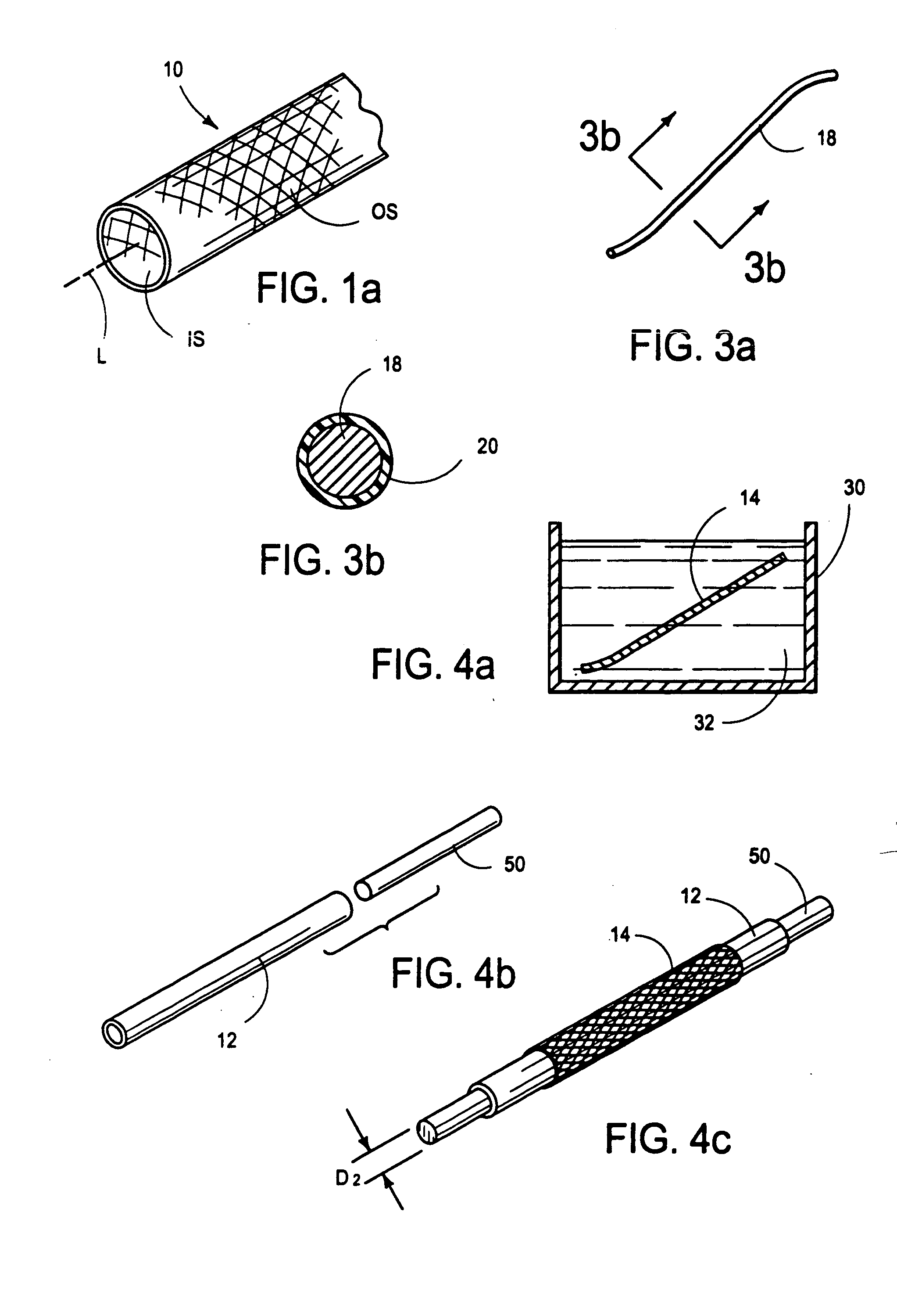 Polymer coated stents
