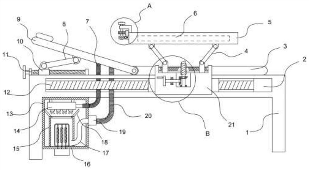 Rehabilitation instrument used after pancreatic resection