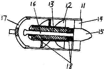Novel intrusive assisted circulation device