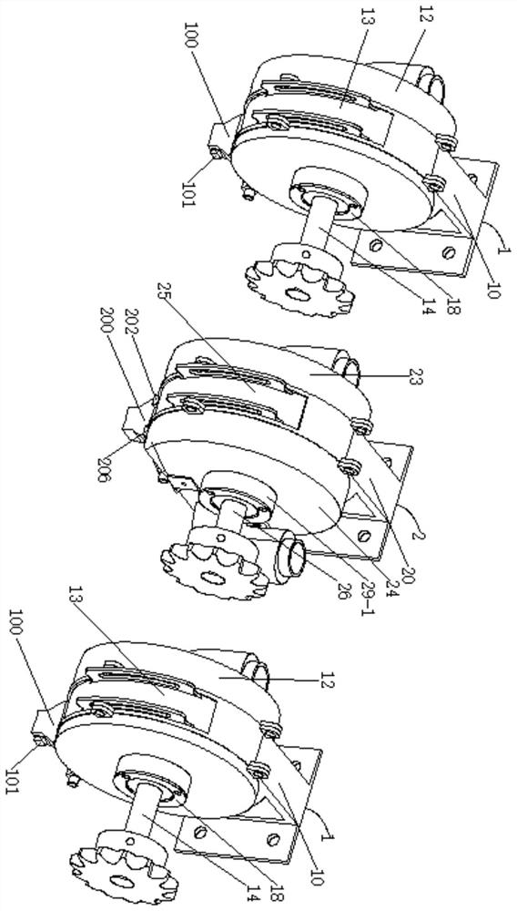 Corn miss-seeding reseeding device and control system
