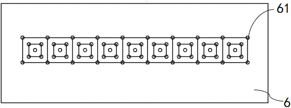 Electrostatic spinning equipment and regular quadrangular frustum pyramid nine-nozzle continuous spraying head with auxiliary electrodes thereof