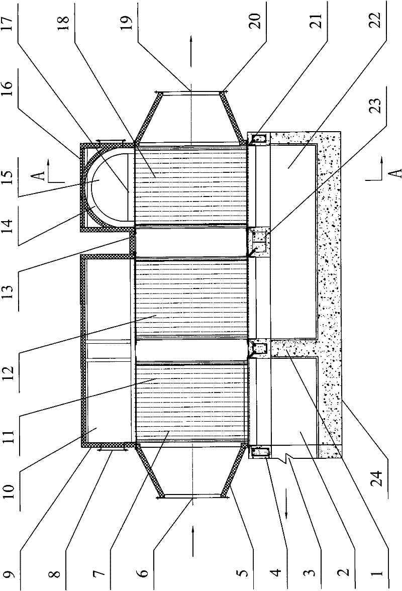 Heat energy device for preparing superheated steam with waste heat steam