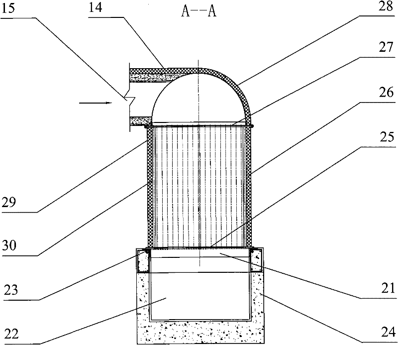 Heat energy device for preparing superheated steam with waste heat steam