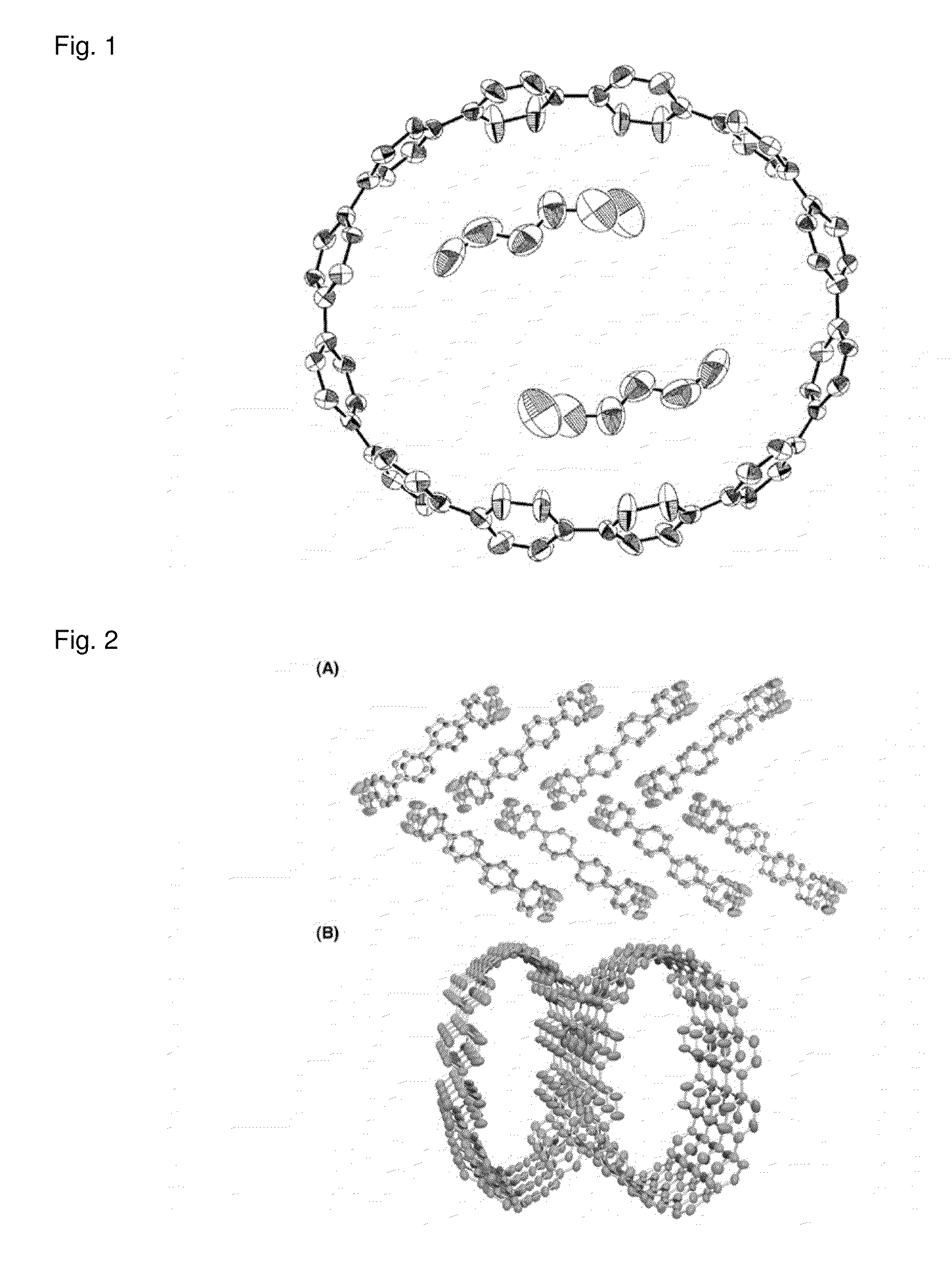 Carbon nanoring and method for producing a ring-shaped compound suitable as a starting material for production of the same
