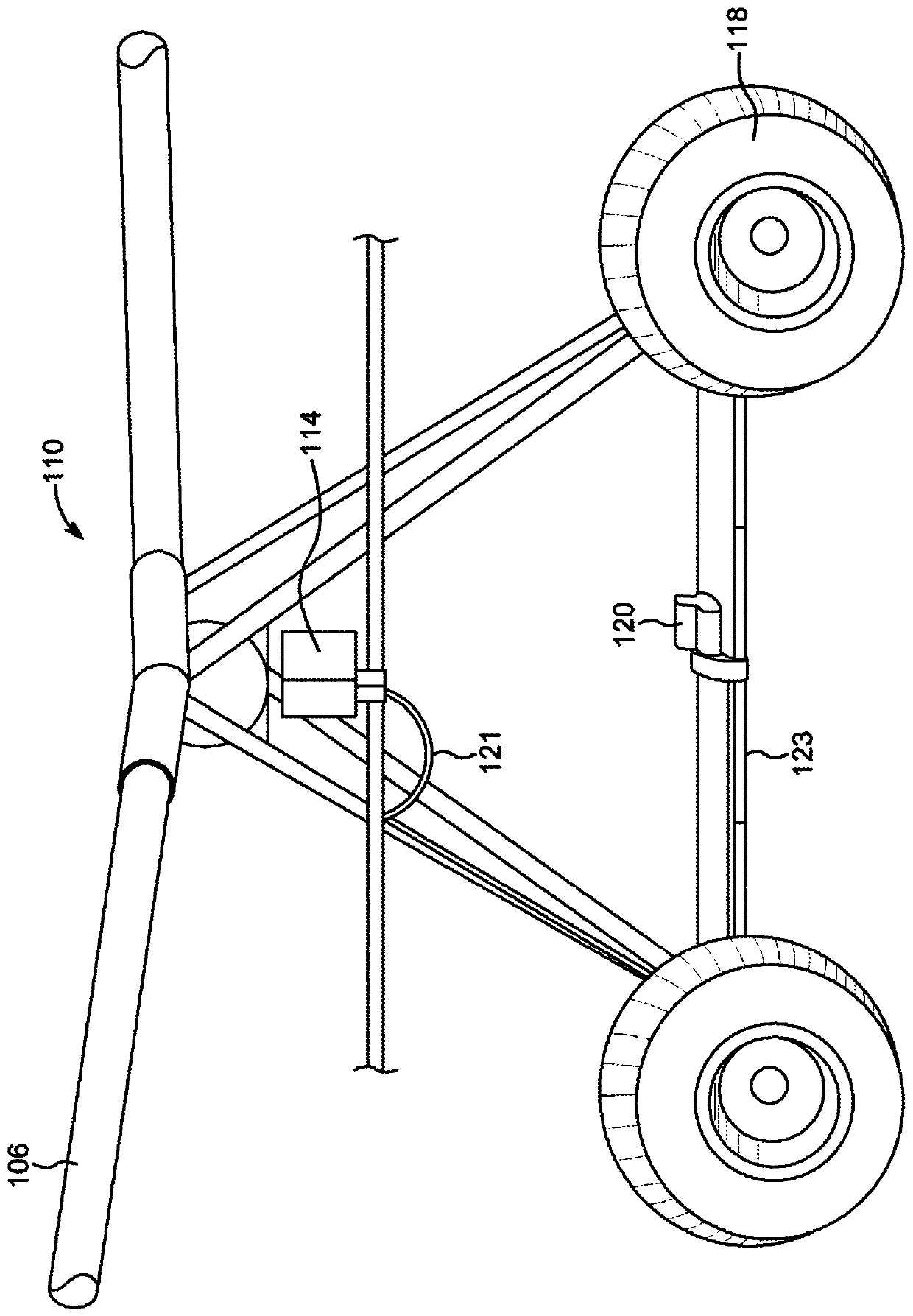 Electronic braking system for an irrigation machine