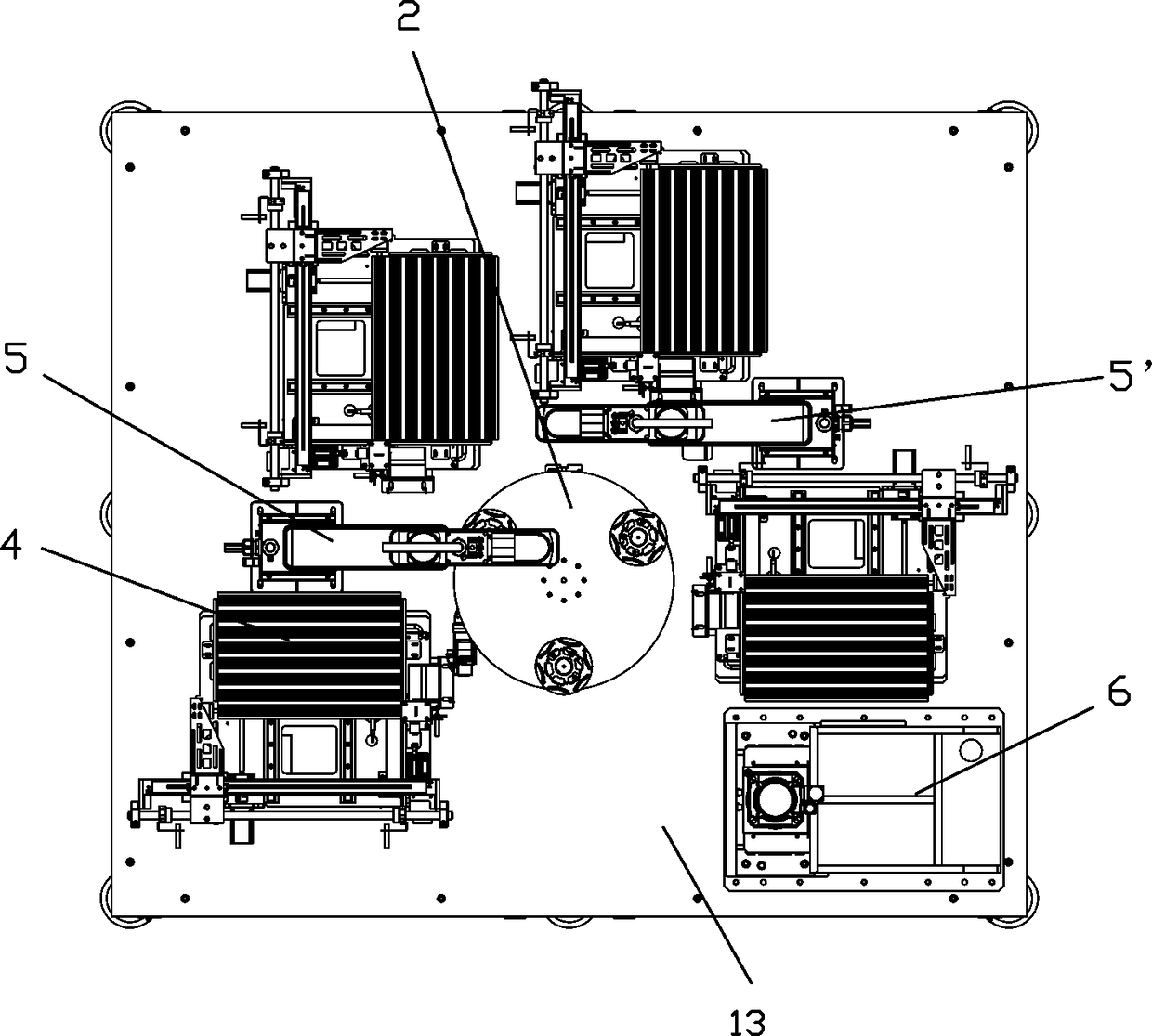 Insertingmagnetic steelriveting press