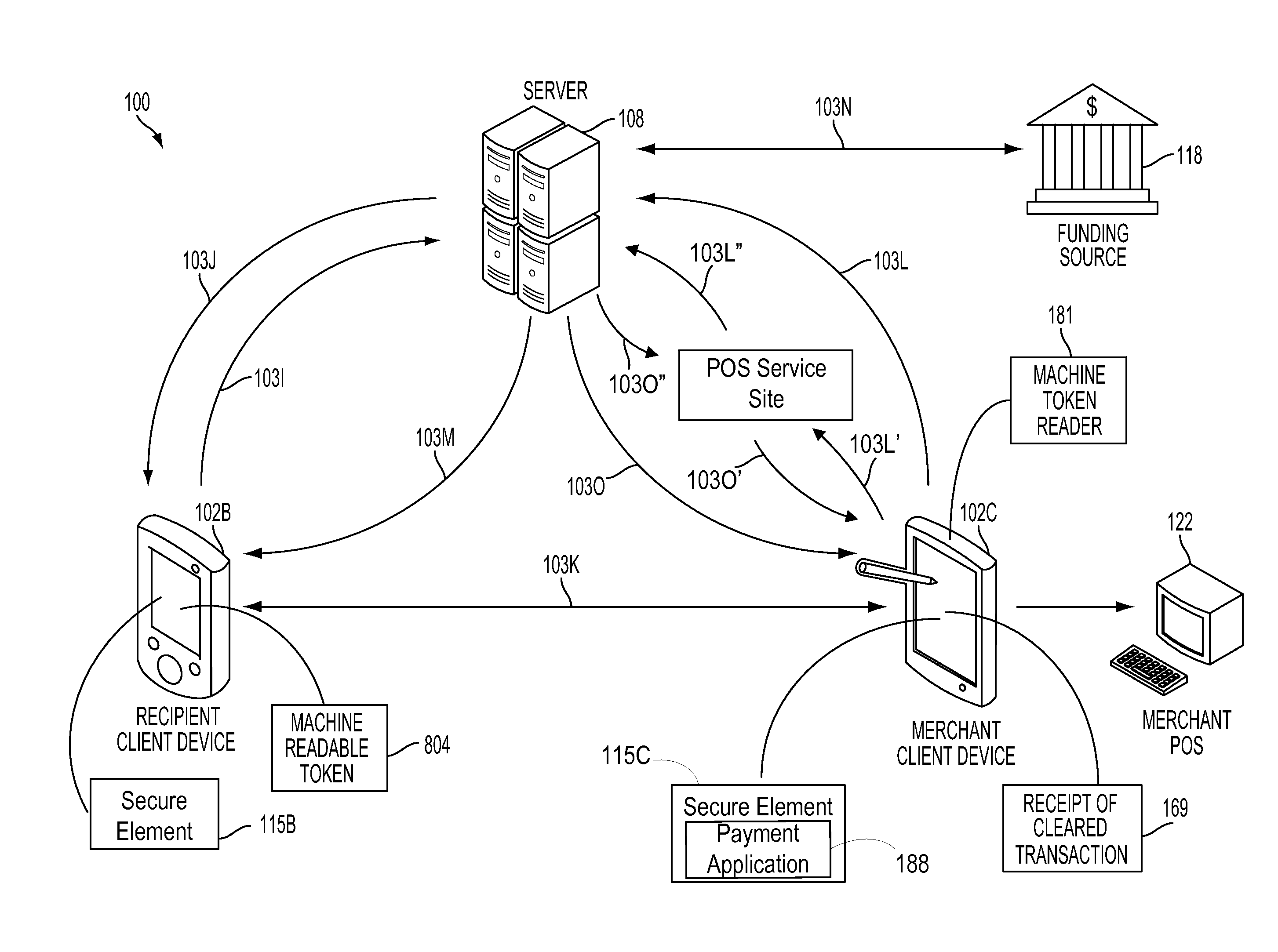 System and method for point of service payment acceptance via wireless communication