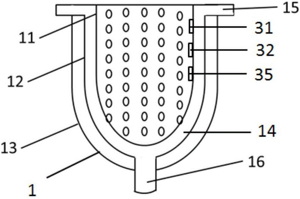 Cup-shaped selenium-rich flowerpot